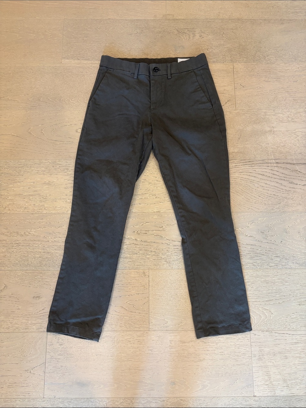 GAP Slim Pants in Blue with Charcoal Waistband